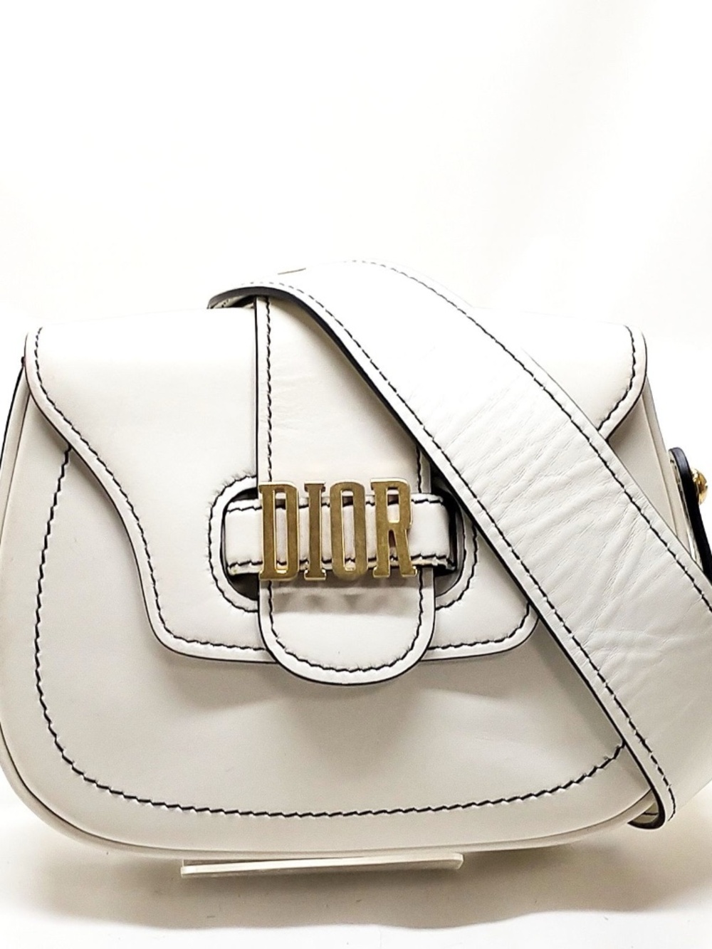 Dior D-Fence Shoulder Saddle Bag